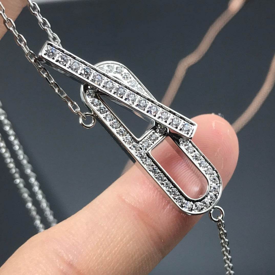 [Regal Gem]HM NECKLACE PLATINUM Regal Gem GOLD DIAMOND