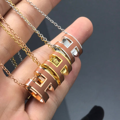 [Regal Gem]H NECKLACE BROWN