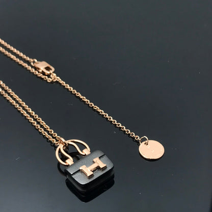 [Regal Gem]WOMEN'S HM AMULETTES CONSTANCE PENDANT NECKLACE