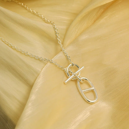 [Regal Gem]HM CHAINE D'ANCRE PENDANT NECKLACE STERLING SILVER