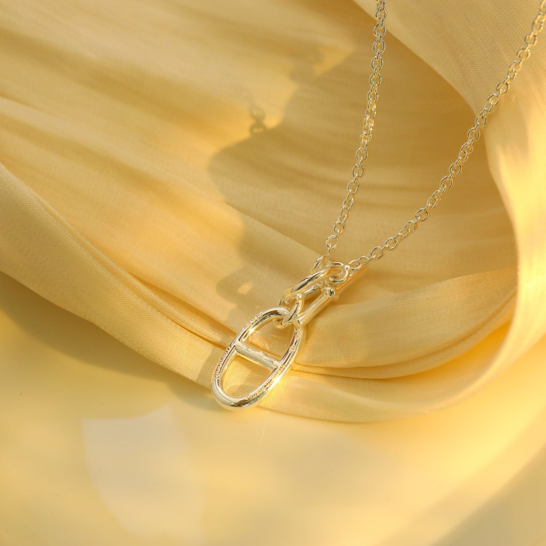 [Regal Gem]HM CHAINE D'ANCRE PENDANT NECKLACE STERLING SILVER