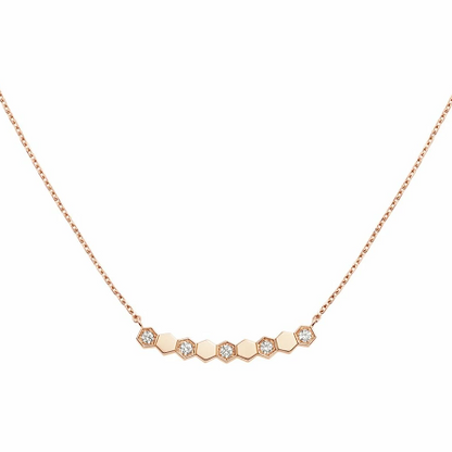 [Regal Gem]BEE MY LOVE DIAMOND NECKLACE