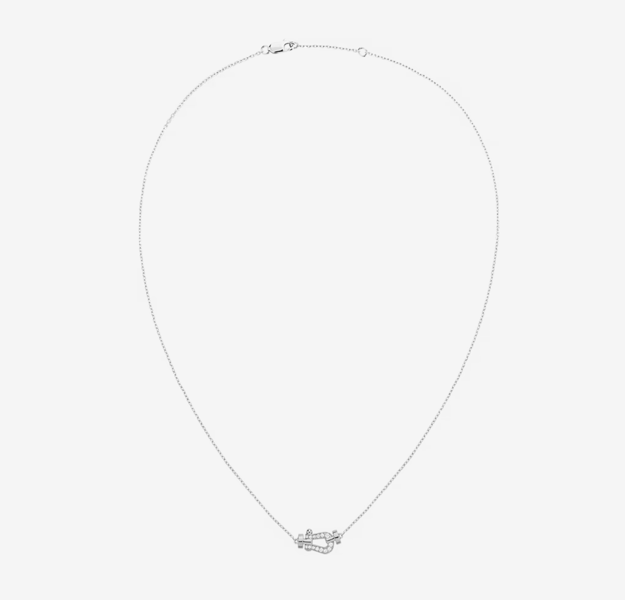 [Regal Gem]FORCE 10 DIAMOND SILVER NECKLACE MINI MODEL