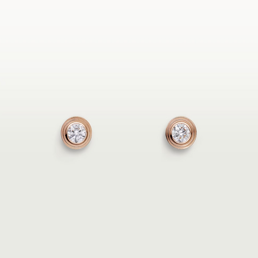 [Regal Gem]DAMOUR DIAMOND EARRINGS