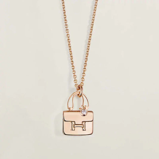 [Regal Gem]AMULETTE PEDANT Regal Gem GOLD NECKLACE