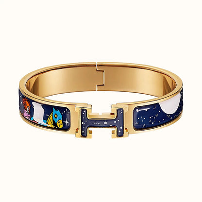 [Regal Gem]H STAR AND MOON BRACELET 12MM