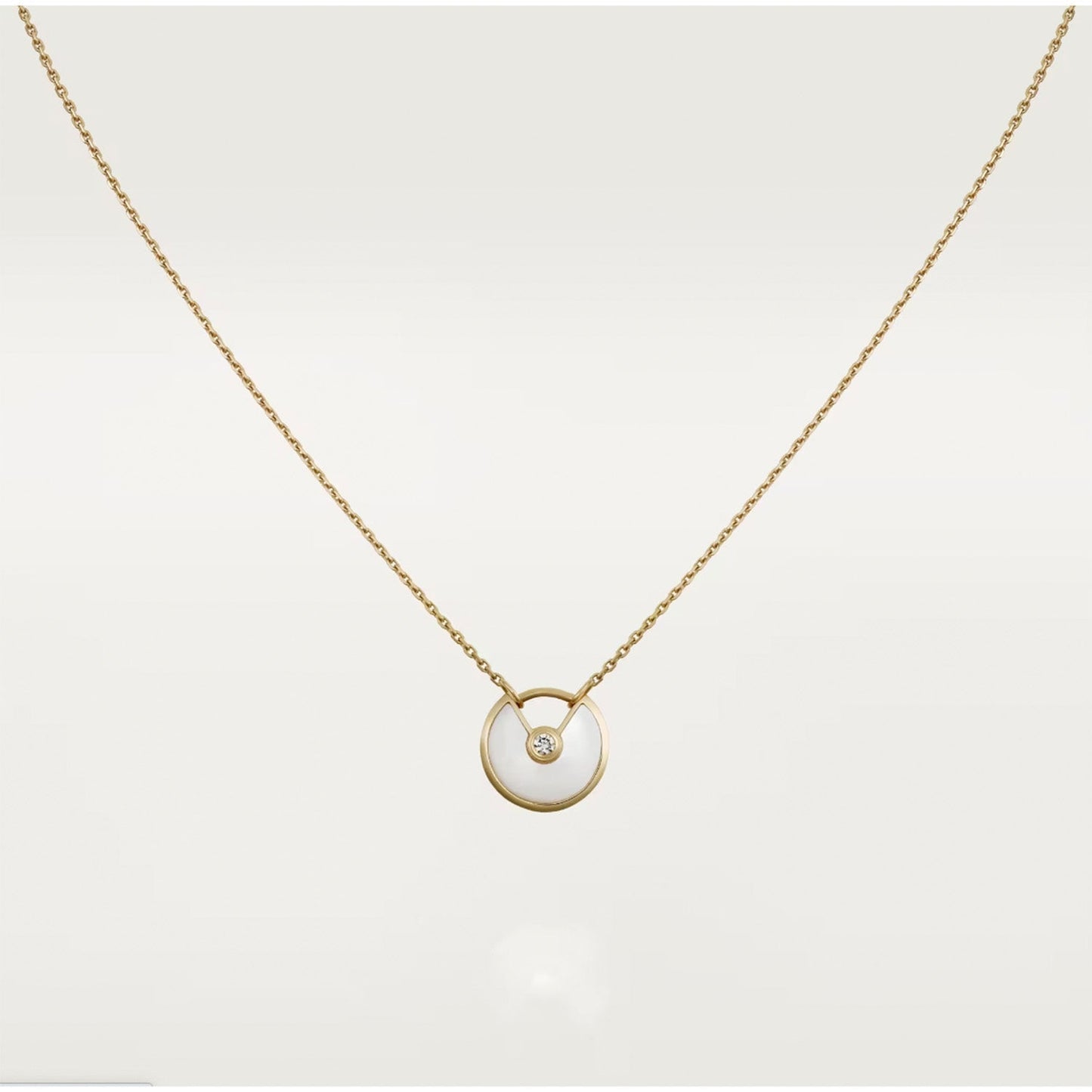 [Regal Gem]AMULETTE Regal Gem GOLD MOP NECKLACE