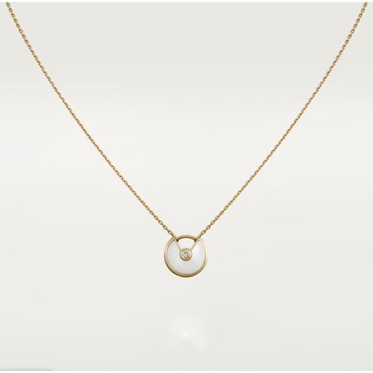 [Regal Gem]AMULETTE Regal Gem GOLD MOP NECKLACE