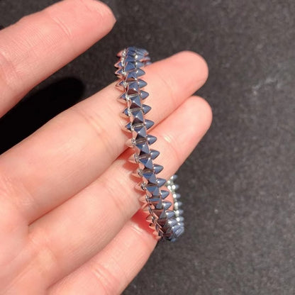 [Regal Gem]CLASH SILVER BRACELET