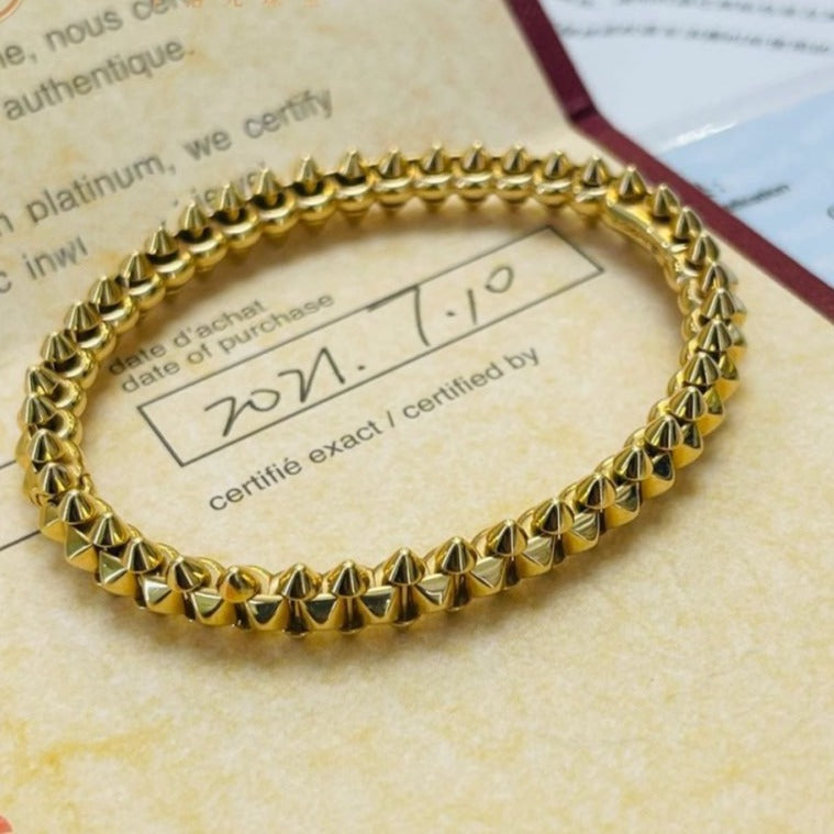 [Regal Gem]CLASH GOLD BRACELET