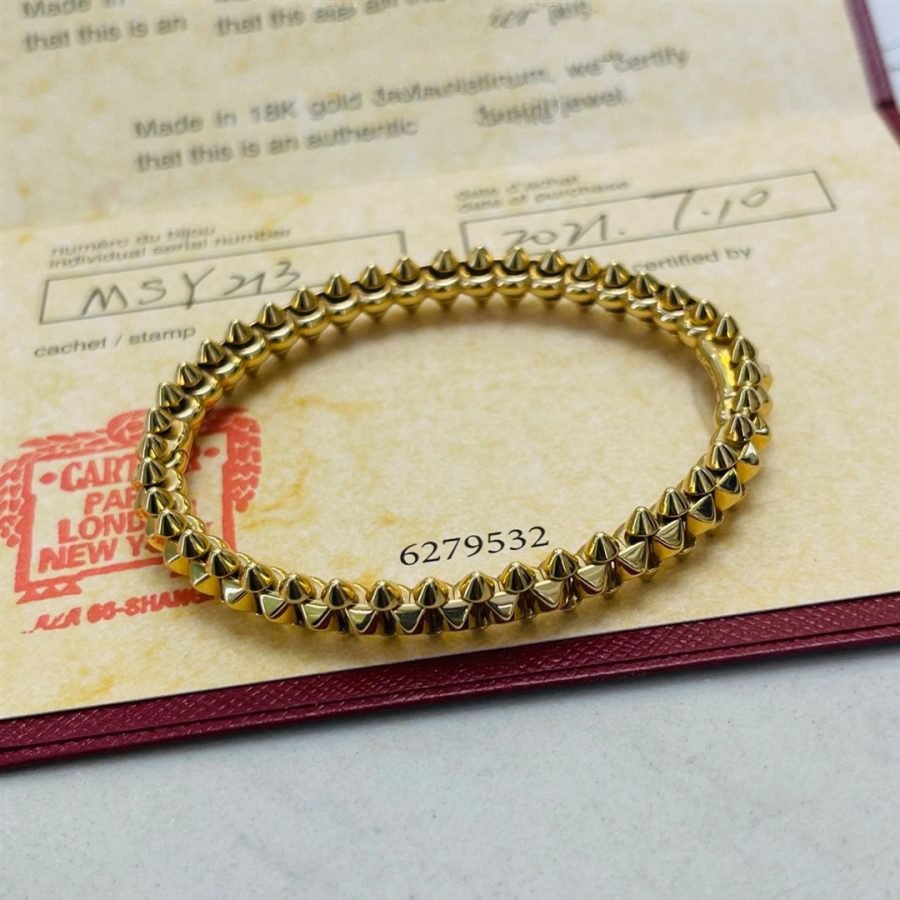 [Regal Gem]CLASH GOLD BRACELET