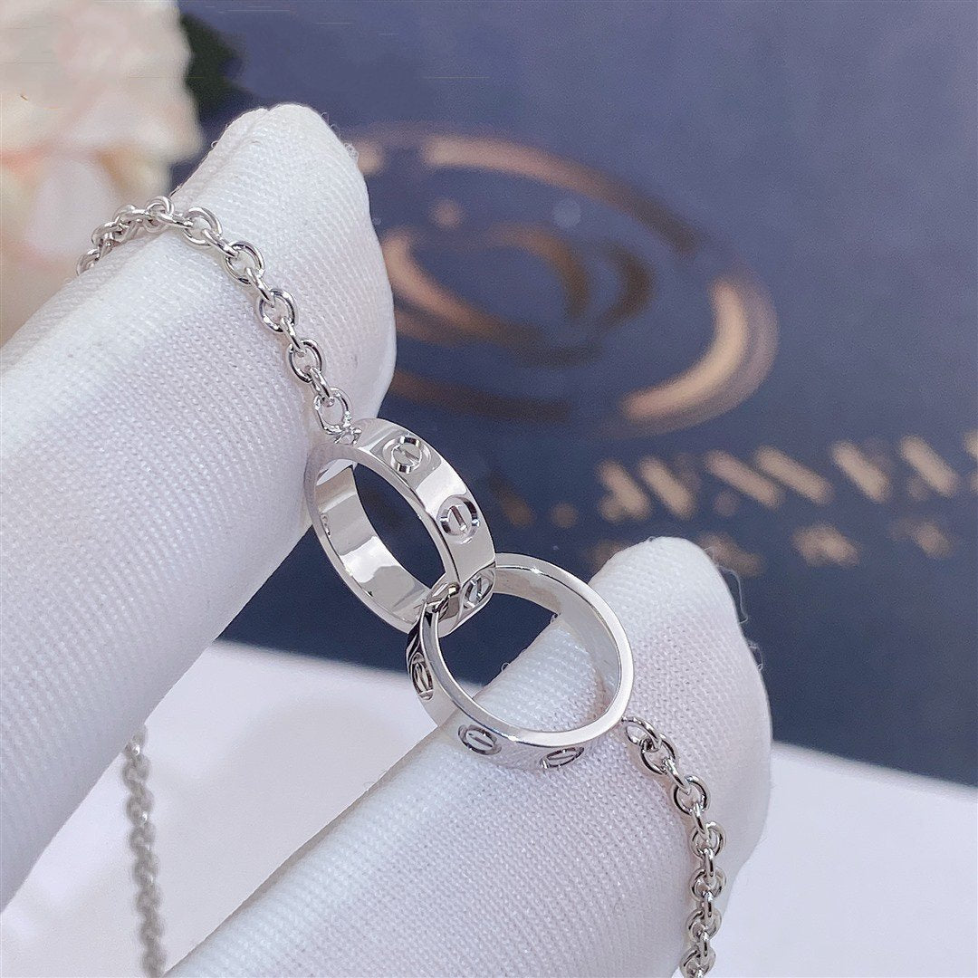[Regal Gem]LOVE BRACELET DOUBLE RING