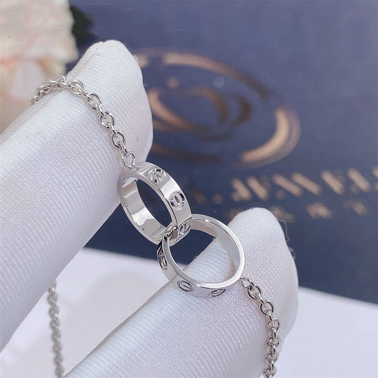 [Regal Gem]LOVE BRACELET DOUBLE RING
