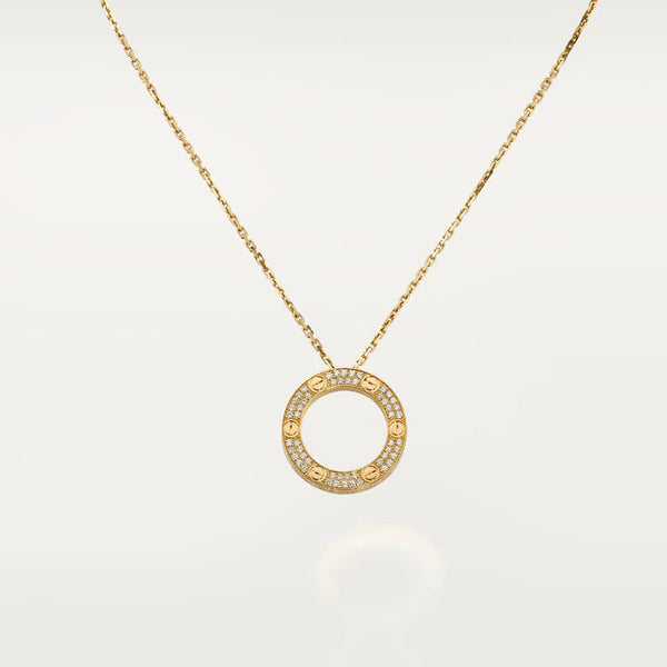 [Regal Gem]LOVE NECKLACE ADJUSTABLE Regal Gem GOLD