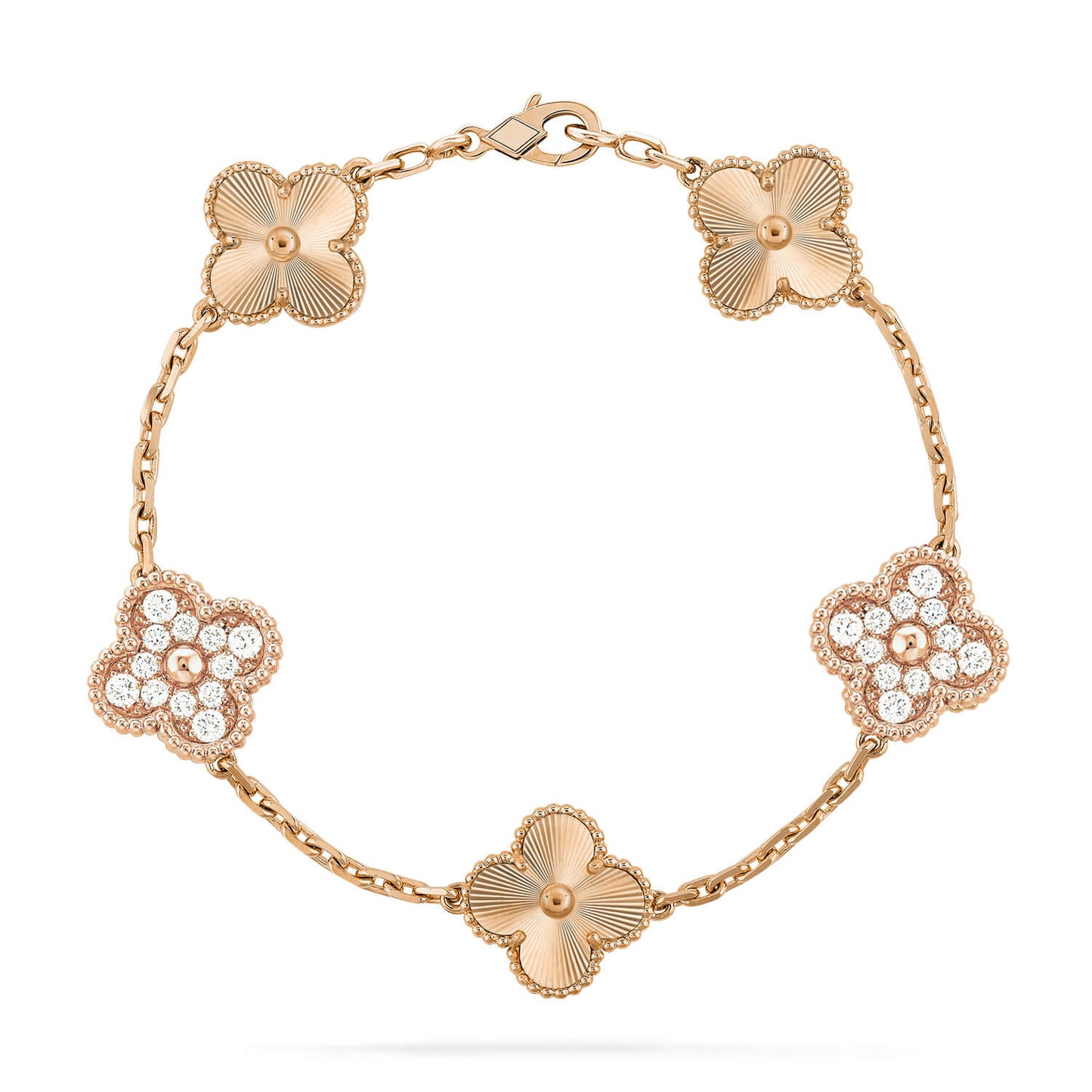 [Regal Gem] CLOVER 5 MOTIF LASER BRACELET COLLECTION