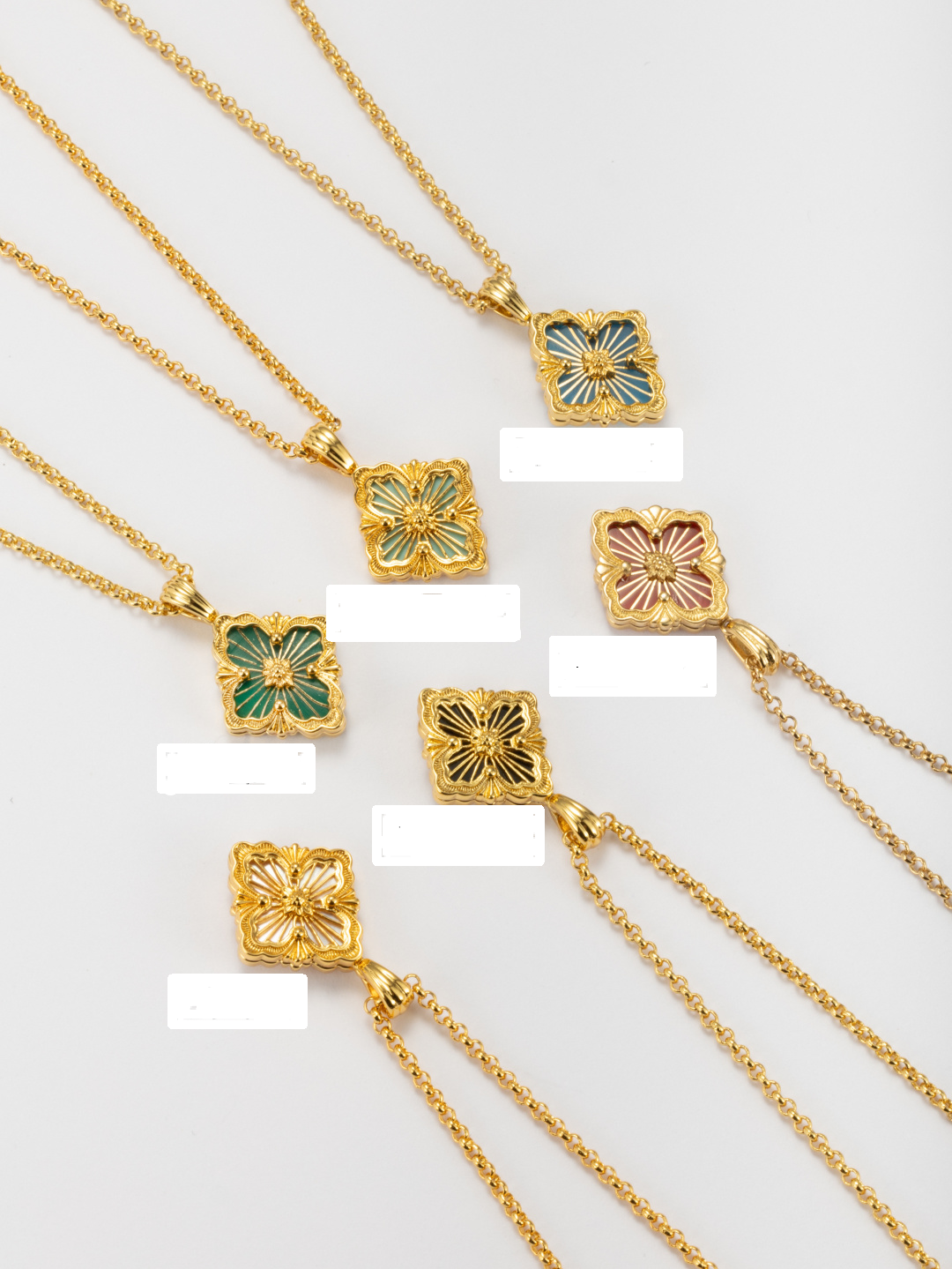 [Regal Gem] B.C.L SMALL SIZE  ENAMEL NECKLACE£¨Various colors)
