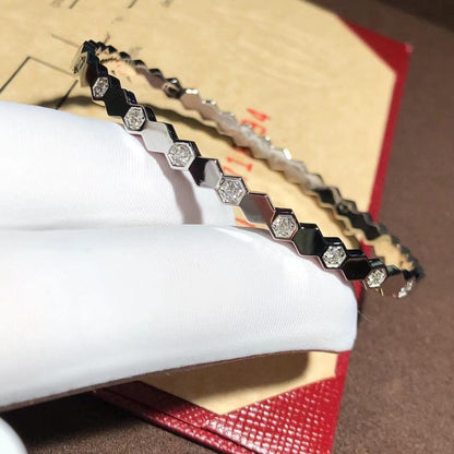 [Regal Gem]BEE LOVE SILVER DIAMOND BRACELET
