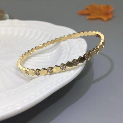 [Regal Gem]BEE LOVE GOLD DIAMOND BRACELET