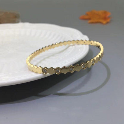 [Regal Gem]BEE LOVE GOLD DIAMOND BRACELET