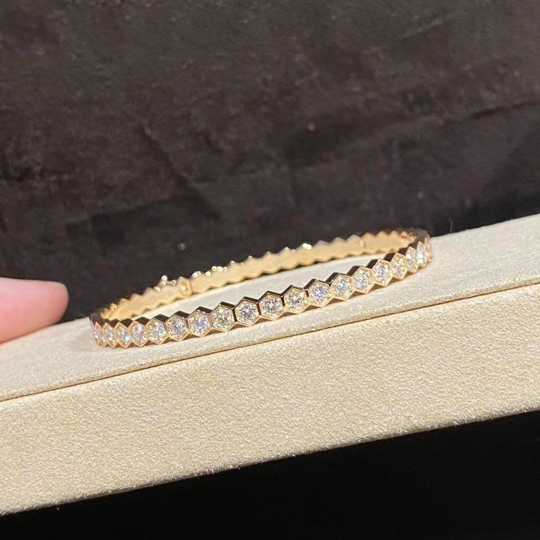 [Regal Gem]BEE LOVE GOLD BRACELET FULL DIAMOND