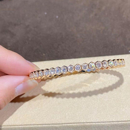 [Regal Gem]BEE LOVE GOLD BRACELET FULL DIAMOND