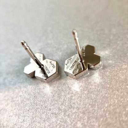 [Regal Gem]BEE LOVE SILVER DIAMOND EARRINGS