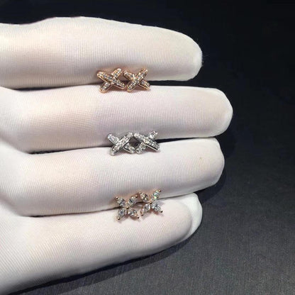 [Regal Gem]JEUX DE DIAMOND EARRINGS