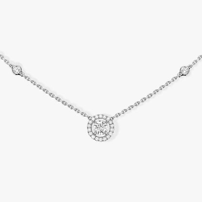 [Regal Gem]Diamond Necklace 0,20ct Brilliant Shape Joy