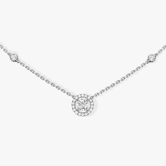[Regal Gem]Diamond Necklace 0,20ct Brilliant Shape Joy