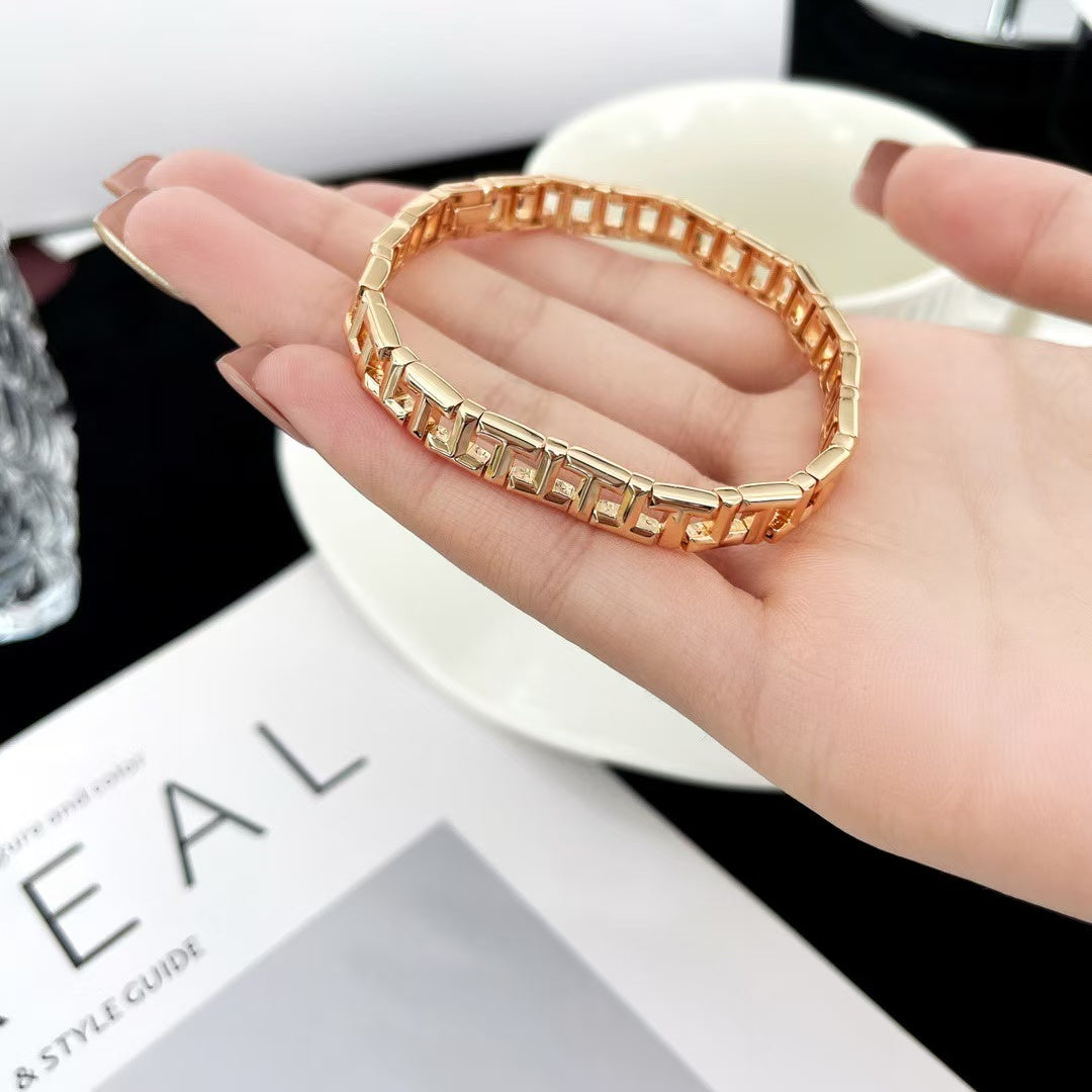 [Regal Gem jewelrys]TF CHAIN BRACELET