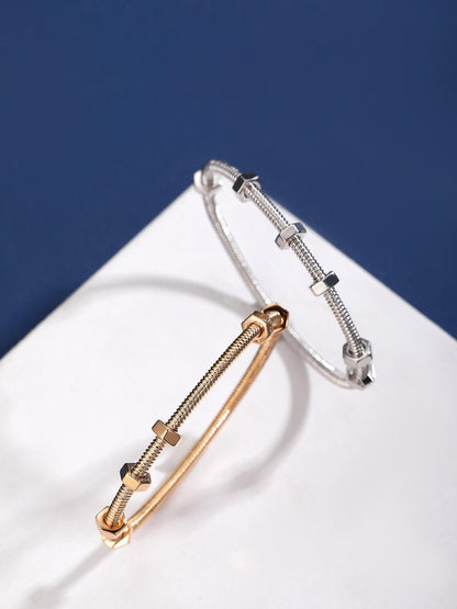 [Regal Gem jewelrys]CT THREADED BRACELET