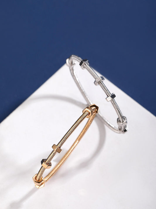 [Regal Gem jewelrys]CT THREADED BRACELET