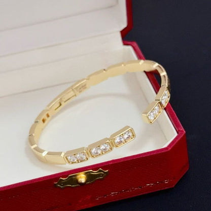 [Regal Gem jewelrys]LOVE DIAMOND OPEN  BRACELET