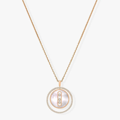 [Regal Gem]Demo MOVE MM NACRE BLANCHE DIAMOND NECKLACE