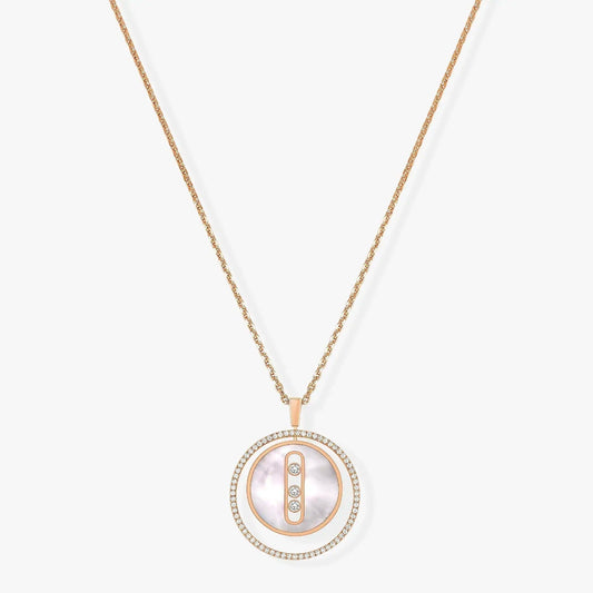 [Regal Gem]Demo MOVE MM NACRE BLANCHE DIAMOND NECKLACE