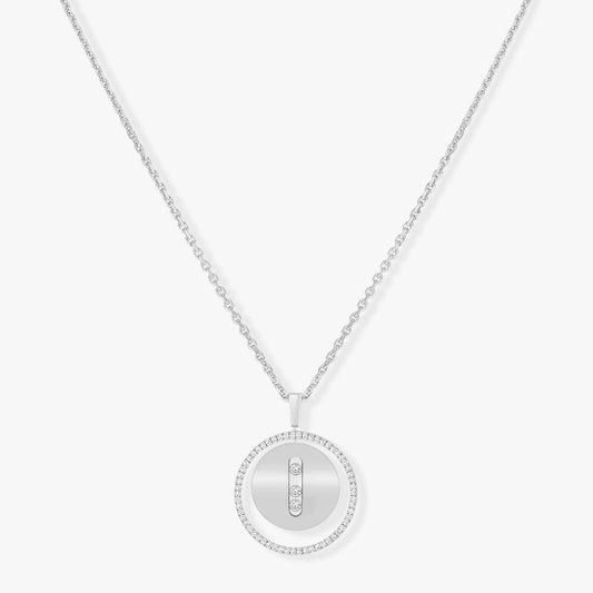 [Regal Gem]Demo MOVE MM SILVER DIAMOND NECKLACE