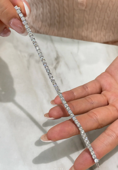 [Regal Gem]  CLASSIC BASEBALL BRACELAT, 52 DIAMOND