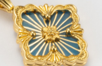 [Regal Gem] B.C.L SMALL SIZE  ENAMEL NECKLACE£¨Various colors)