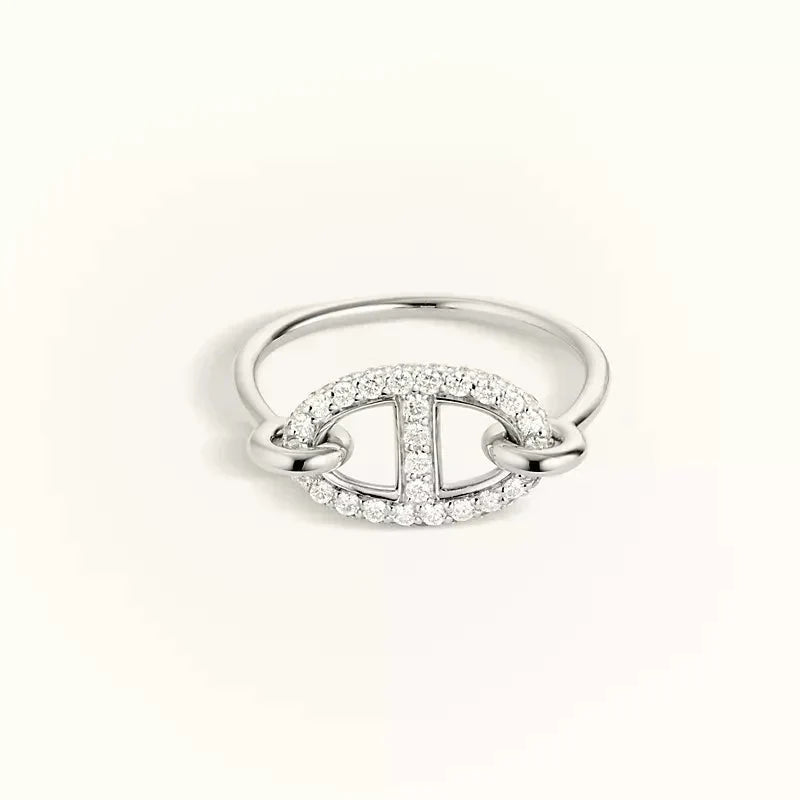 [Regal Gem]RONDE SMALL SILVER DIAMOND RING