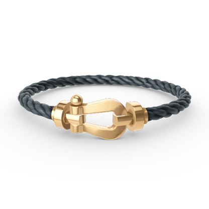 [Regal Gem]FORCE LARGE HORSESHOE NO DIAMOND BRACELET GOLD