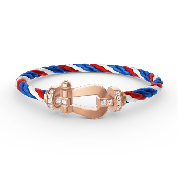 [Regal Gem]FORCE LARGE HORSESHOE HALF DIAMOND BRACELET Regal Gem GOLD