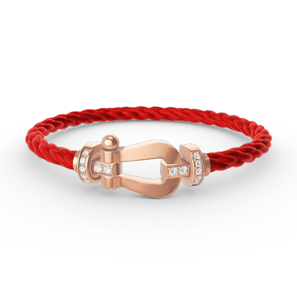 [Regal Gem]FORCE LARGE HORSESHOE HALF DIAMOND BRACELET Regal Gem GOLD