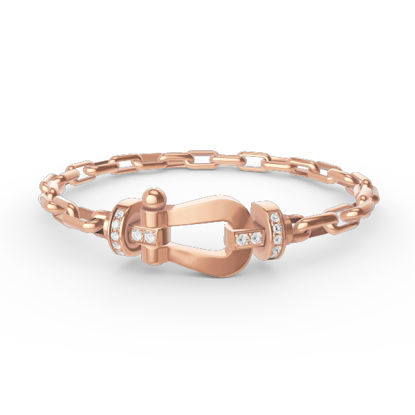 [Regal Gem]FORCE LARGE HORSESHOE CLASP  METAL BRACELET