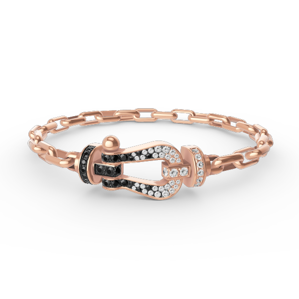 [Regal Gem]FORCE LARGE HORSESHOE CLASP  METAL BRACELET