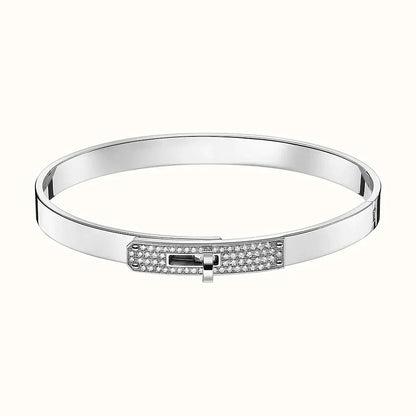 [Regal Gem]KELLY SILVER DIAMOND BRACELET