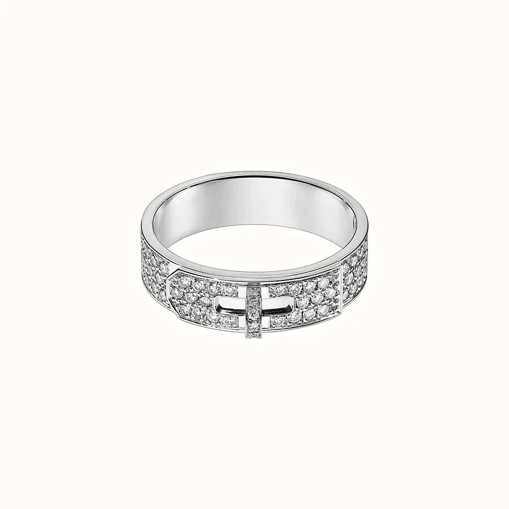 [Regal Gem]KELLY SILVER DIAMOND RING