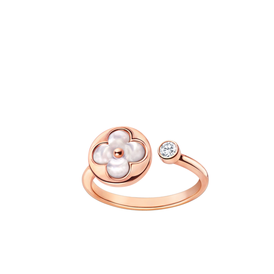 [Regal Gem]SUN 1 DIAMOND PINK MOP RING
