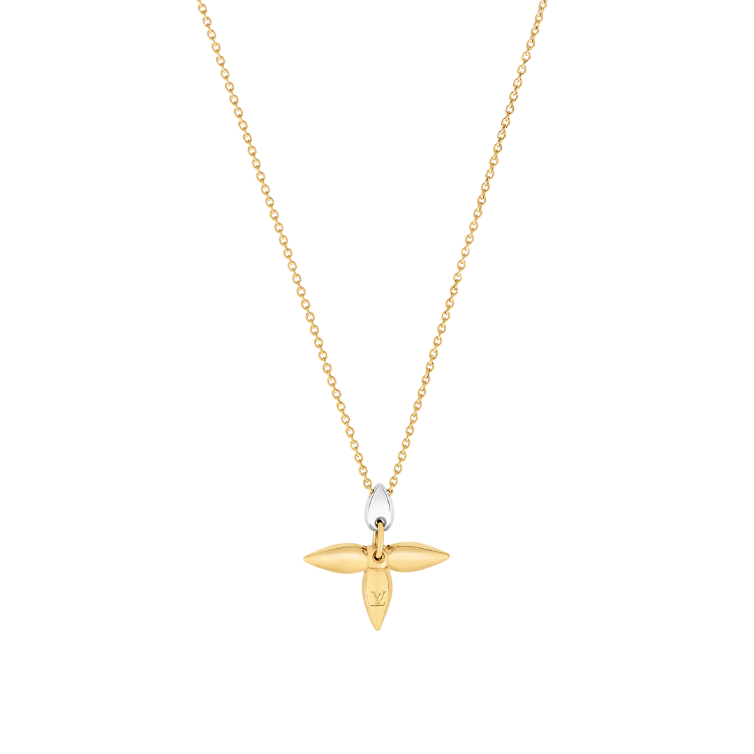 [Regal Gem]LOUISETTE PEDANT GOLD NECKLACE
