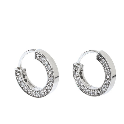 [Regal Gem]LOVE DIAMOND EARRINGS