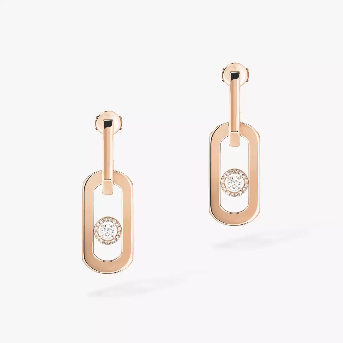 [Regal Gem] So Move XL Diamond Hoop Earring
